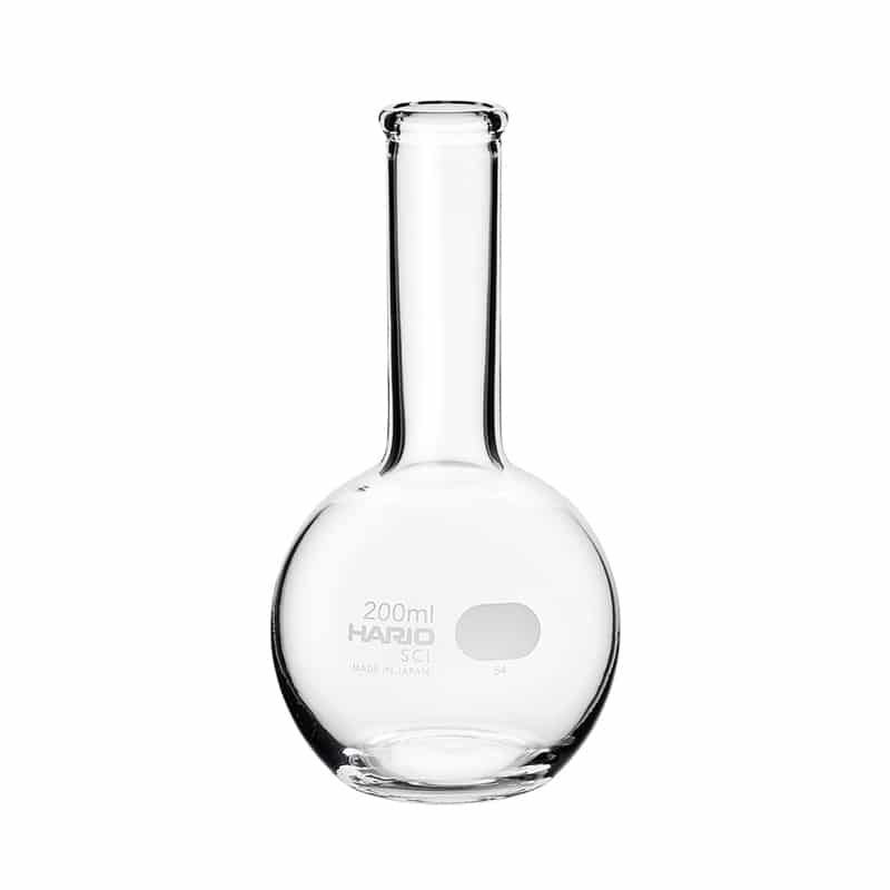 HARIO H-32 ライフスタイル・ラボ 平底フラスコ 200ml HF-200-H32 1個(ご注文単位1個)【直送品】