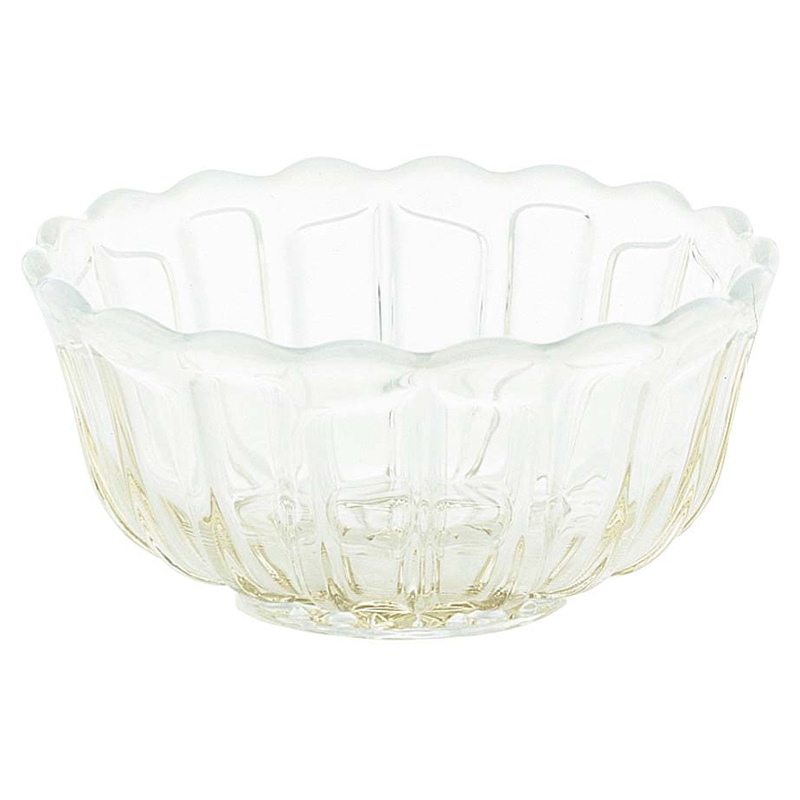 ガラス食器 雪の花 洗鉢 2244-OA 古代色 1個(ご注文単位1個)【直送品】