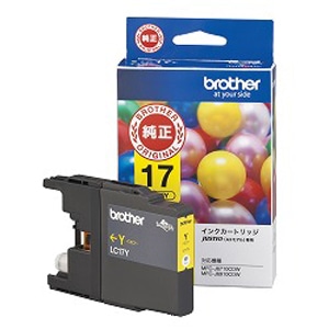 LC17Y 大容量インクカートリッジ イエロー 1個 (ご注文単位1個)【直送品】