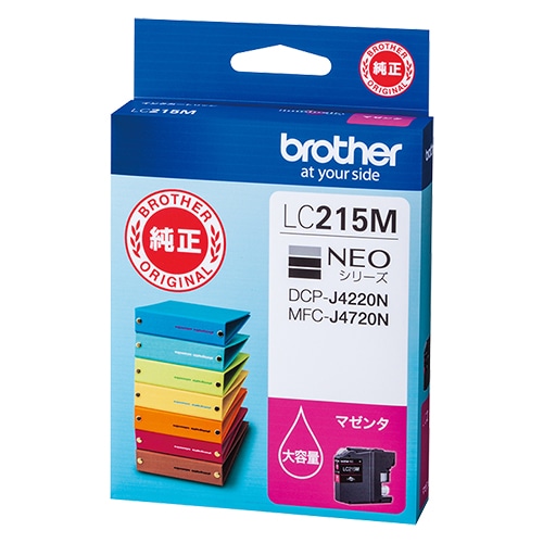 LC215M インクカートリッジ LC215M 1個 (ご注文単位1個)【直送品】
