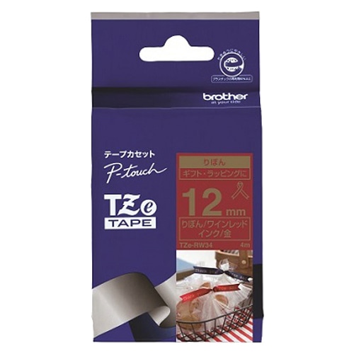 TZE-RW34 リボンテープ TZe-RW34 1個 (ご注文単位1個)【直送品】
