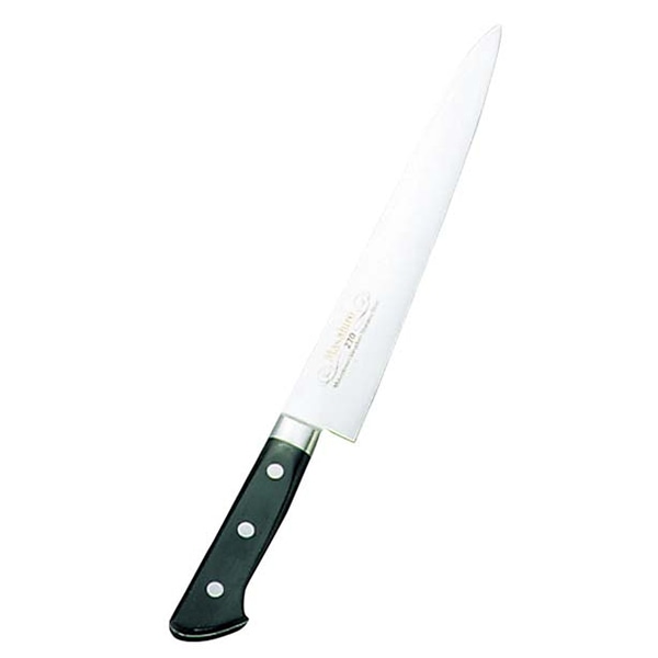 正広作ツバ付モリブデン鋼筋引27cm 1個(ご注文単位1個)【直送品】