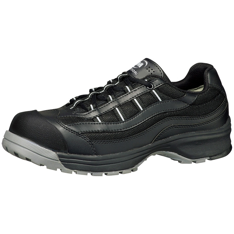 ミドリ安全 トウガード付先芯入り スニーカー MPN-901 ブラック 27.5cm 21250554 1組(ご注文単位1組)【直送品】
