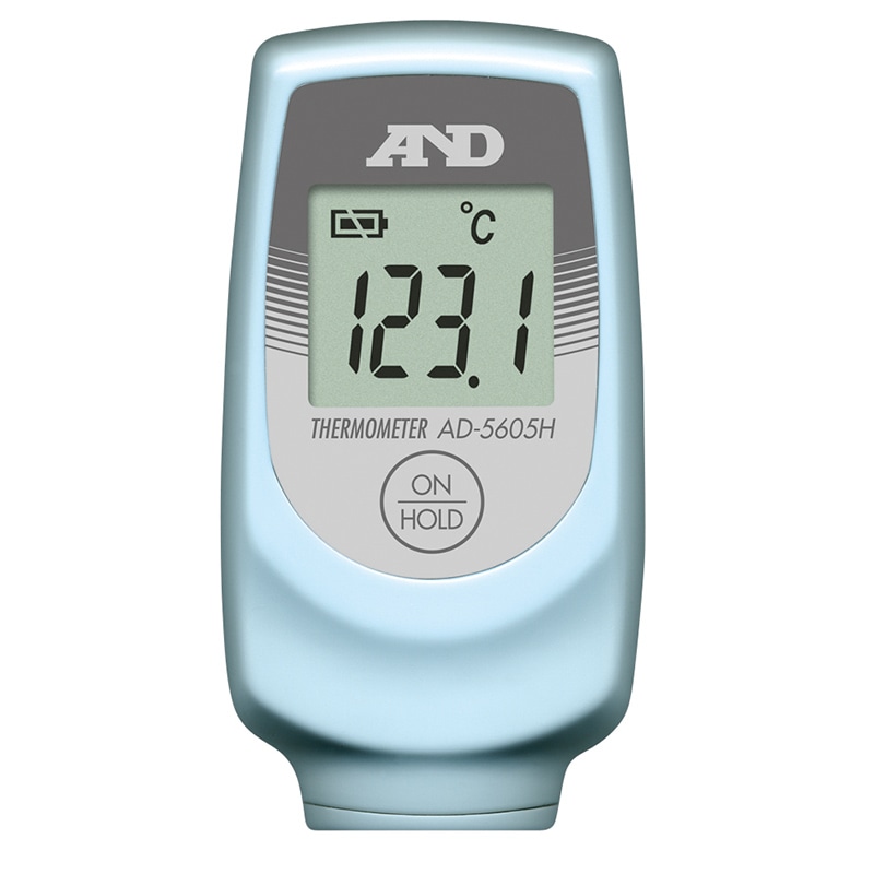 エー・アンド・デイ 熱電対温度計(Kタイプ) AD5605H 1台(ご注文単位10台)【直送品】