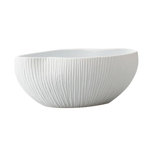 クレイ フラワーベース プラージュ ホワイト 144-750-102 1個（ご注文単位1個）【直送品】