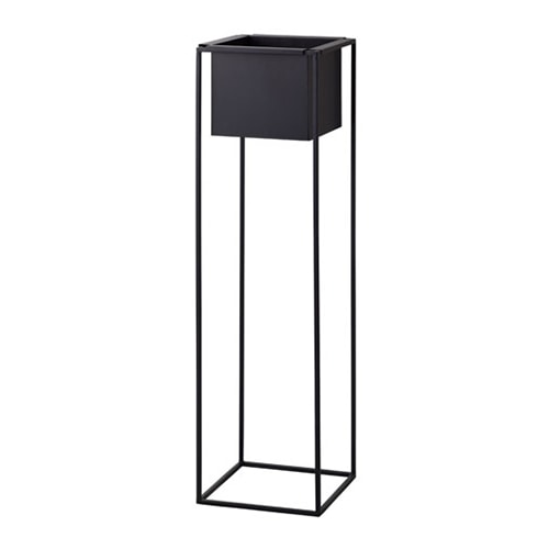 >クレイ 花スタンド ベーシックスタンド ブラック 530-073-802 1個(ご注文単位1個)【直送品】
