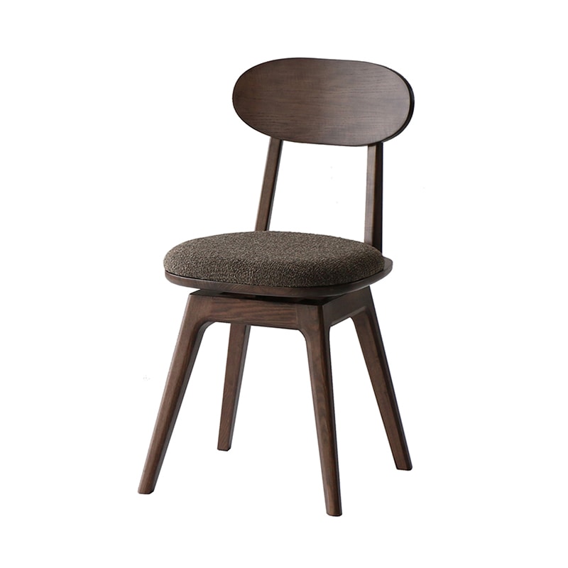 市場 マルシェフ Spin Dining Chair ブラウン MAC-3702BR 1台(ご注文単位1台)【直送品】