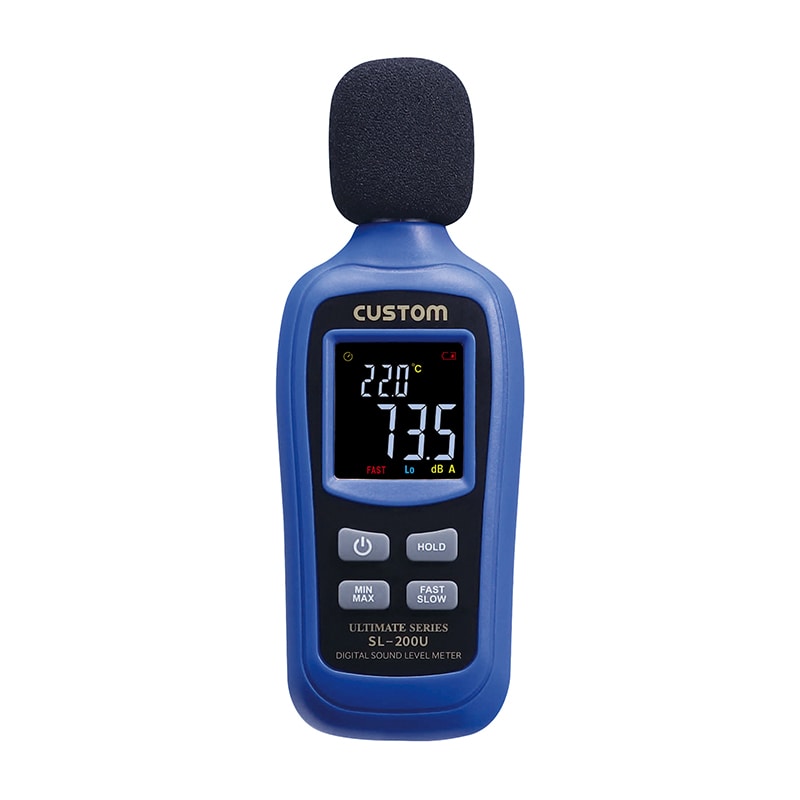 デジタル騒音計 SL-200U 1個(ご注文単位1個)【直送品】