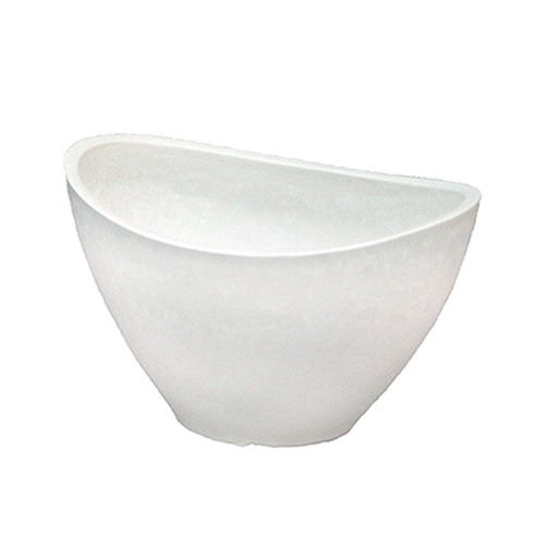 大橋新治商店 プラスチックポット バルカ S ホワイト 57-3316 1個（ご注文単位1個）【直送品】
