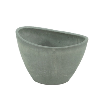 大橋新治商店 プラスチックポット バルカ SS グレー 57-3406 1個（ご注文単位8個）【直送品】