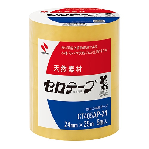 CT405AP-24 セロテープ 405AP-24 5巻P 1パック (ご注文単位1パック)【直送品】