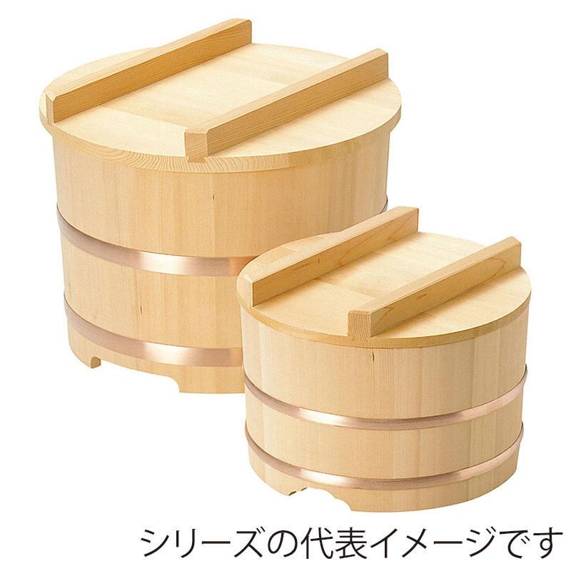 ヤマコー 椹 のせびつ 約3升 約φ36cm 04118 1個(ご注文単位1個)【直送品】