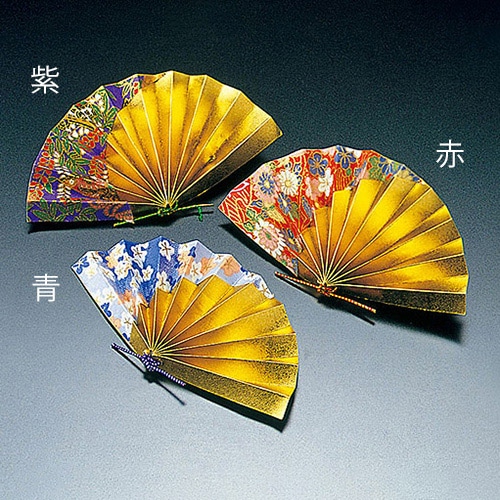 ヤマコー 祝い扇子　赤友禅　50個入  25846 1パック（ご注文単位1パック）【直送品】