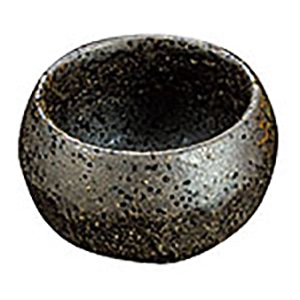 ヤマコー 三つ足珍味入 小黒伊賀白吹 26541 1個(ご注文単位1個)【直送品】