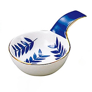 ヤマコー 陶器　ミニレンゲ珍味入　草紋  26609 1個（ご注文単位1個）【直送品】