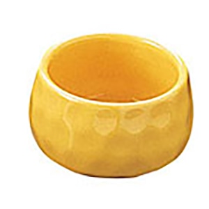 ヤマコー 黄釉三ツ足珍味入　小  26672 1個（ご注文単位1個）【直送品】