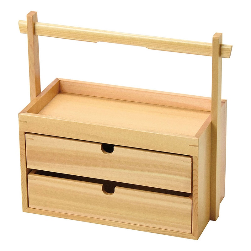 ヤマコー 桧 引き出し弁当箱 27224 1個(ご注文単位1個)【直送品】