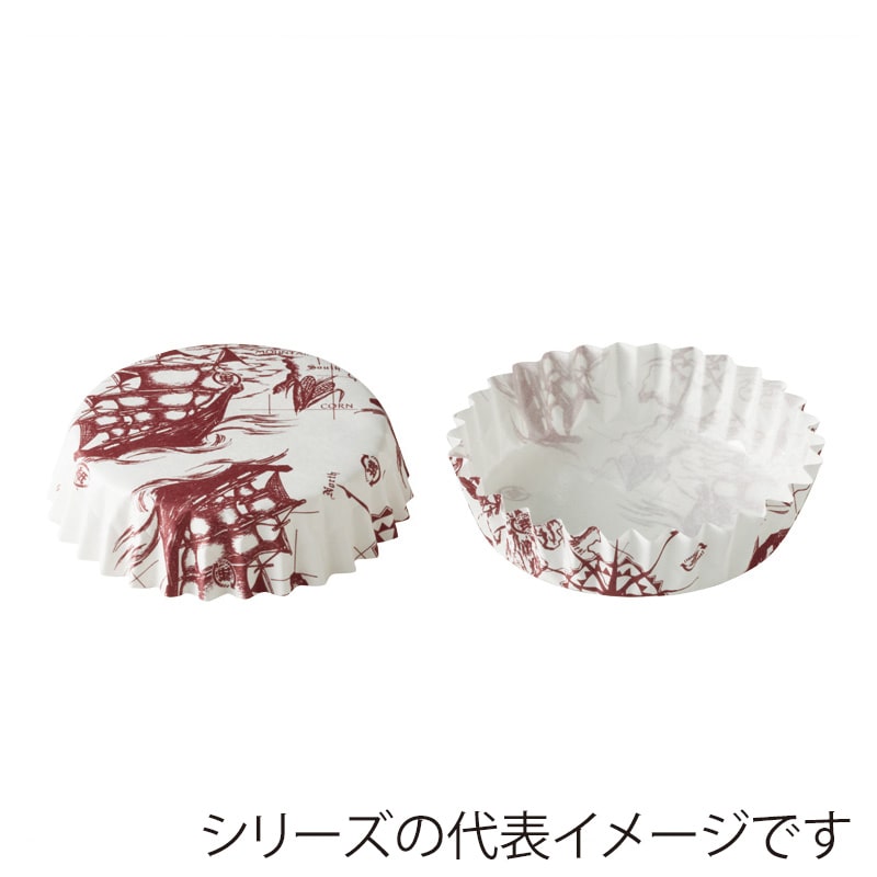 天満紙器 ペットカップ 丸型 8.0×2.0 帆船 PTC08020-H 300枚/束(ご注文単位15束)【直送品】