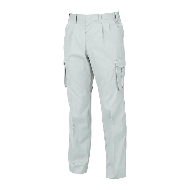 ジーベック メンズ カーゴパンツ L グレー 1296 1枚(ご注文単位1枚)【直送品】