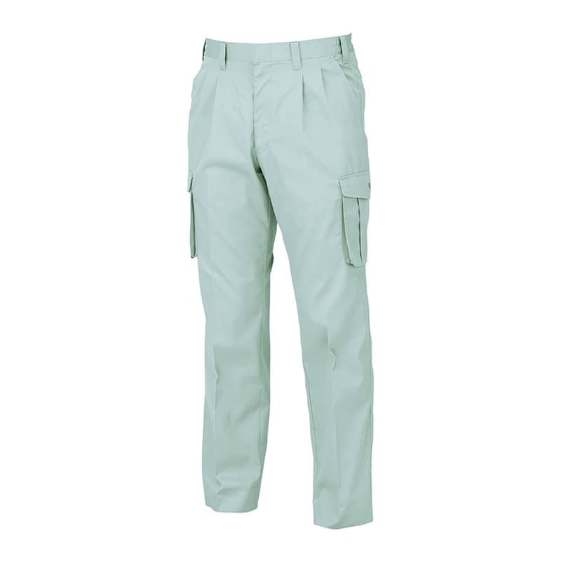 ジーベック メンズ カーゴパンツ L グリーン 1296 1枚(ご注文単位1枚)【直送品】