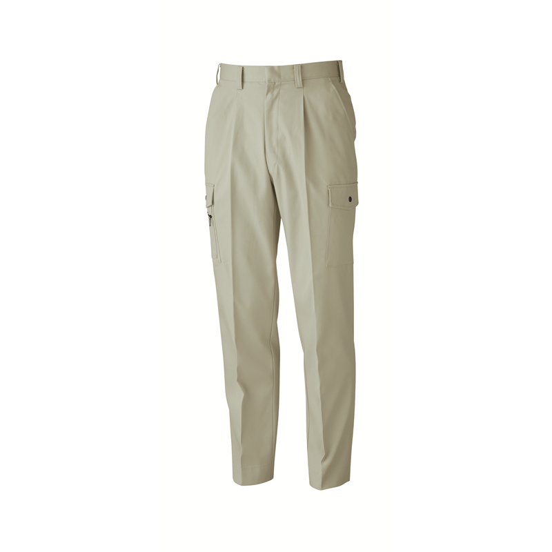 ジーベック メンズ カーゴパンツ 91 モスグリーン 9830 1枚（ご注文単位1枚）【直送品】