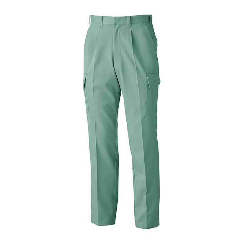 ジーベック メンズ カーゴパンツ 100 グリーン 1030 1枚（ご注文単位1枚）【直送品】