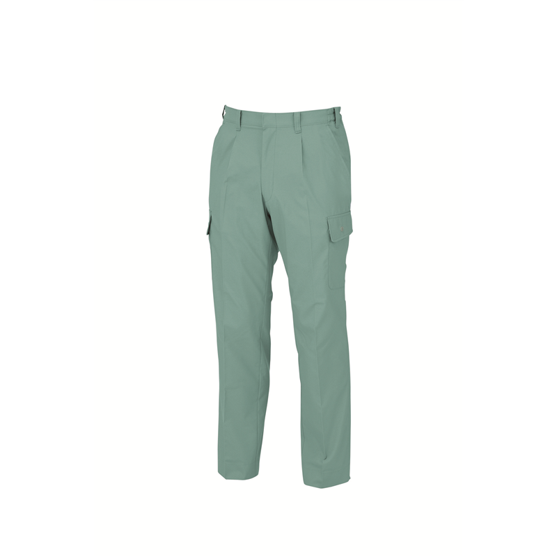 ジーベック メンズ カーゴパンツ M グリーン 5060 1枚（ご注文単位1枚）【直送品】