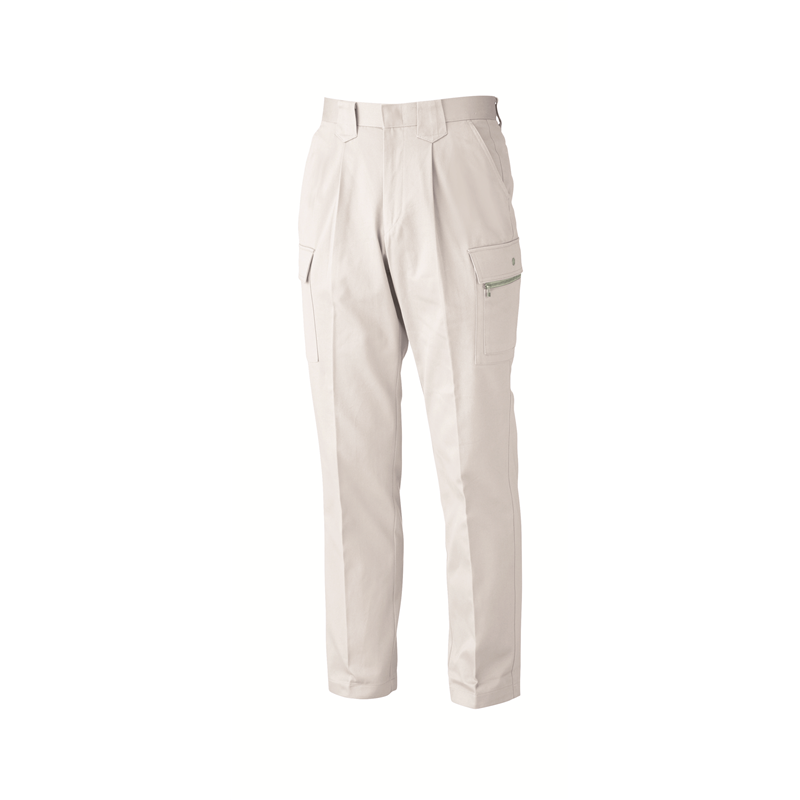ジーベック メンズ カーゴパンツ 76 シルバーグレー 2073 1枚（ご注文単位1枚）【直送品】