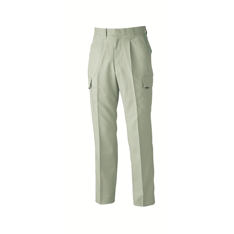ジーベック メンズ カーゴパンツ 120 モスグリーン 7553 1枚（ご注文単位1枚）【直送品】