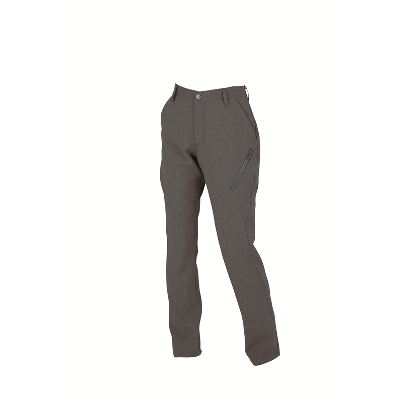 >ジーベック レディース パンツ 7号 杢グレー 1819 1枚(ご注文単位1枚)【直送品】