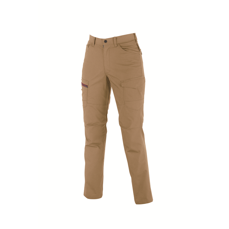 ジーベック レディース カーゴパンツ 15号 キャメル 1745 1枚(ご注文単位1枚)【直送品】