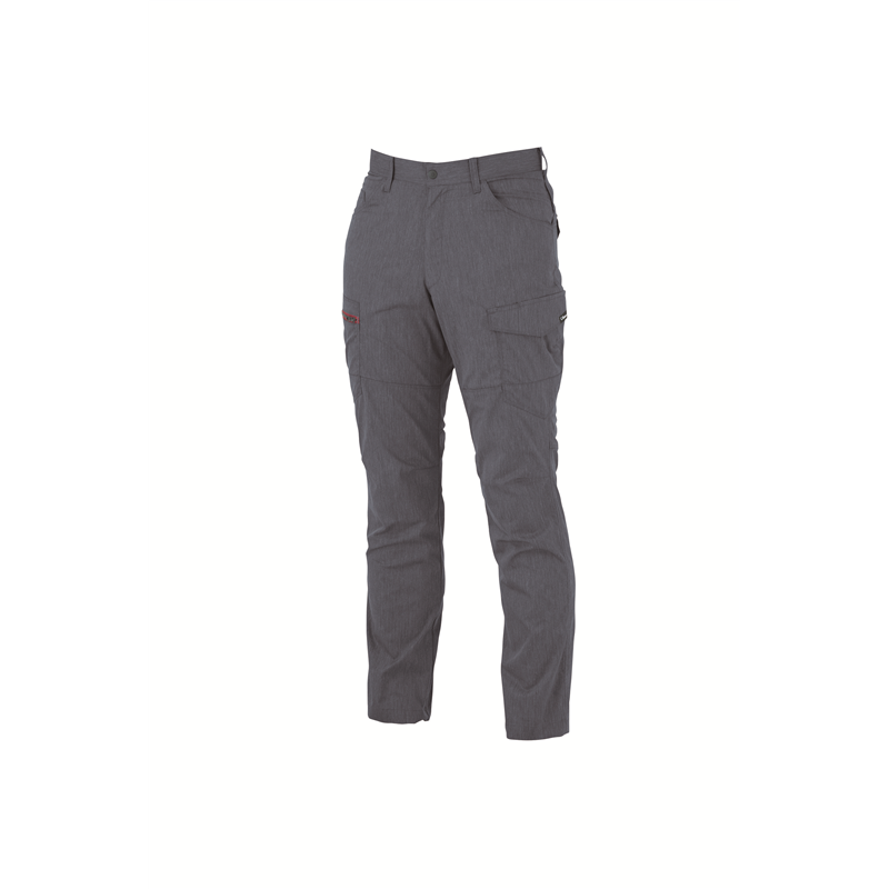 ジーベック メンズ カーゴパンツ 120 杢ブルー 1756 1枚（ご注文単位1枚）【直送品】