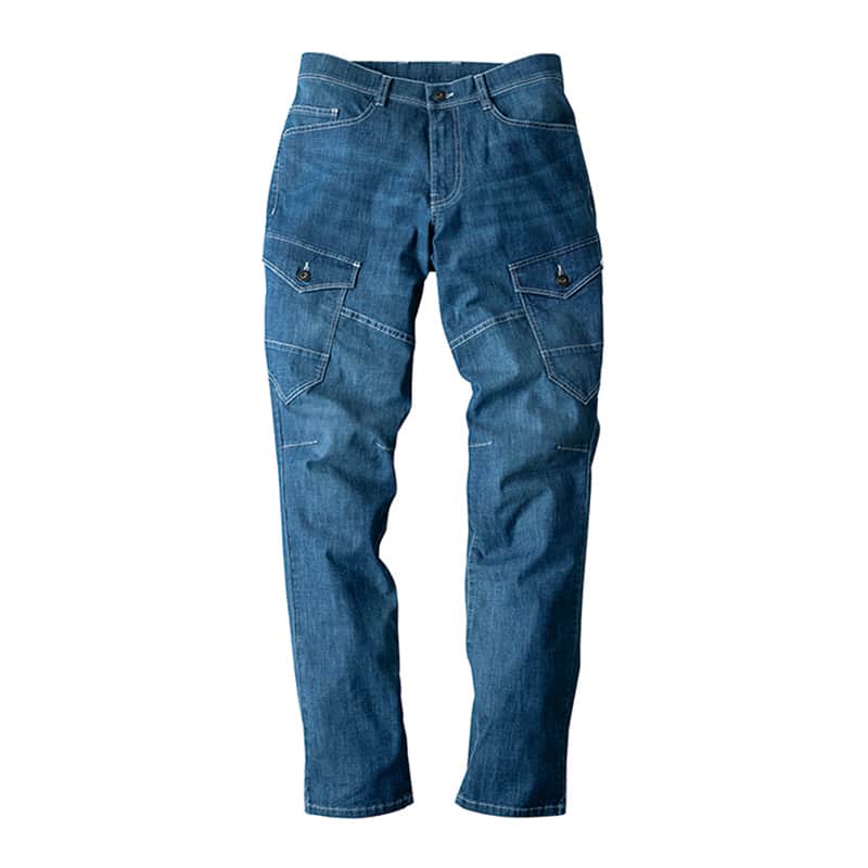 ジーベック メンズ カーゴパンツ S インディゴブルー 2816 1枚（ご注文単位1枚）【直送品】