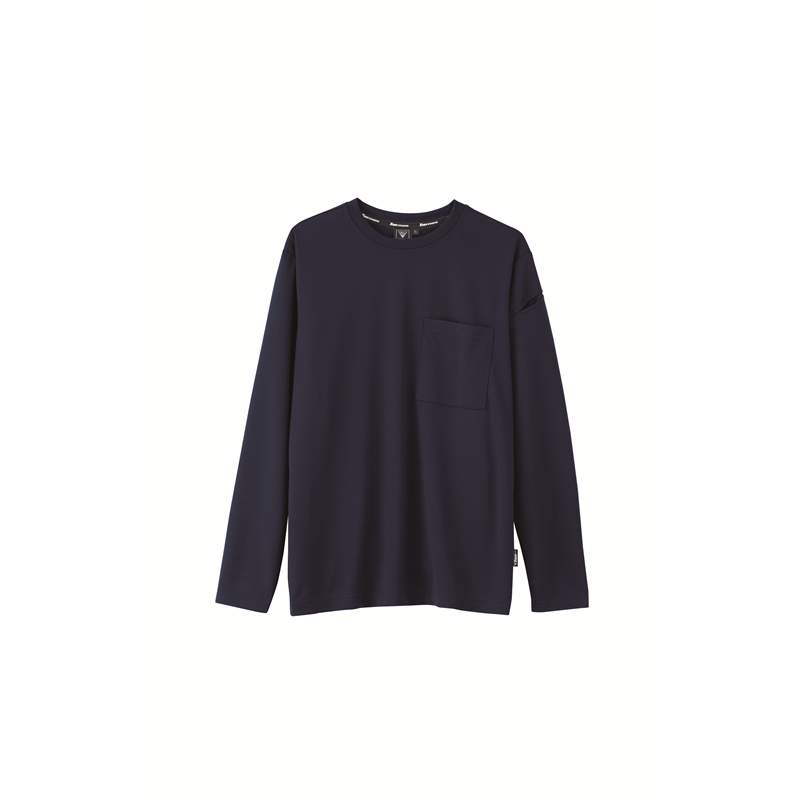 ジーベック 男女兼用 長袖Tシャツ 3L コン 6043 1枚（ご注文単位1枚）【直送品】