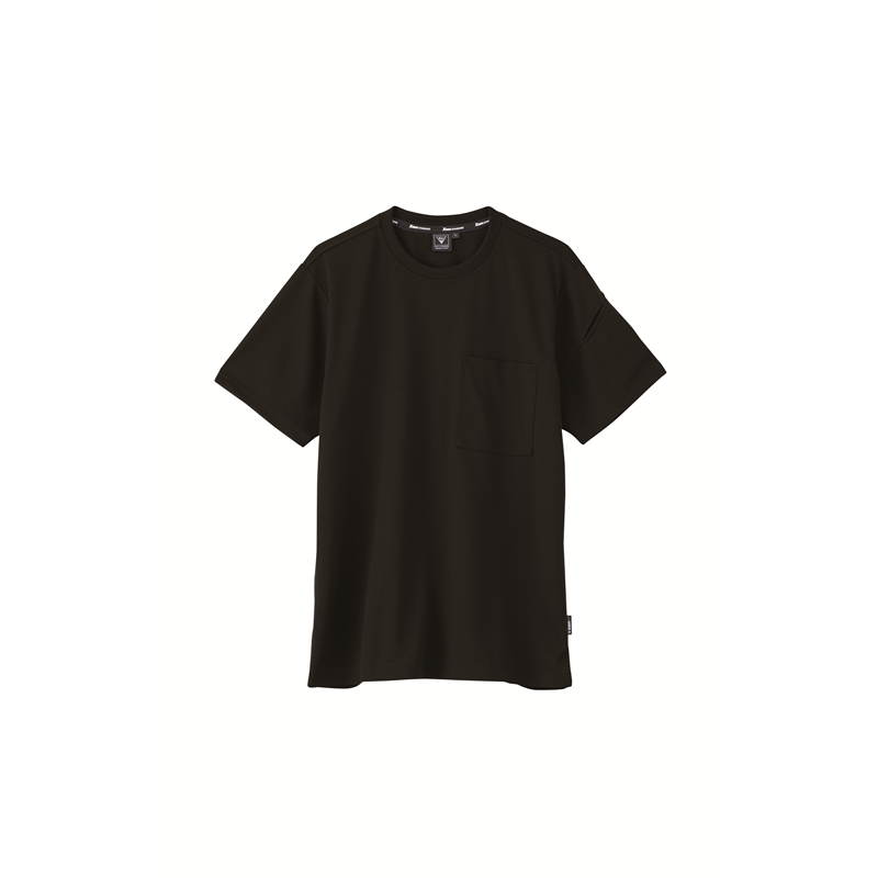 ジーベック 男女兼用 半袖Tシャツ 3L クロ 6044 1枚（ご注文単位1枚）【直送品】