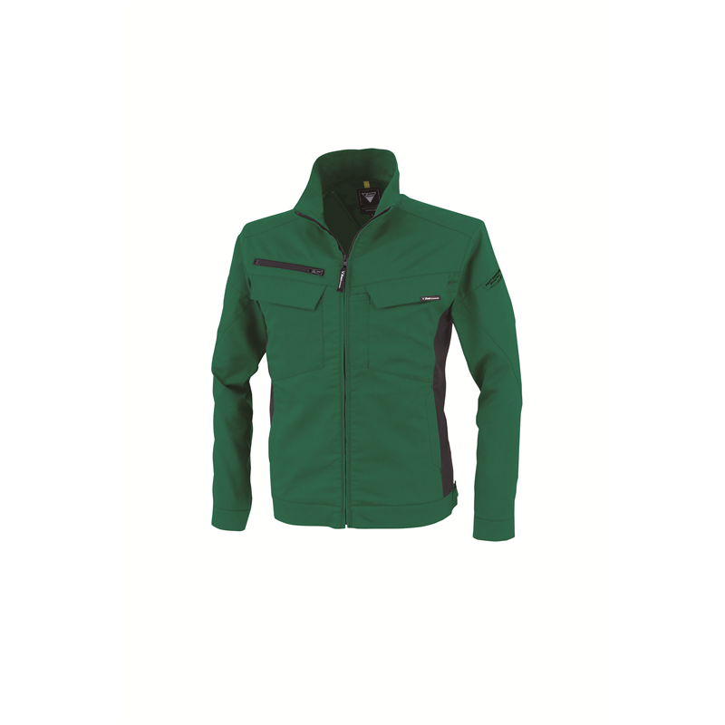 ジーベック 男女兼用 長袖ブルゾン SS グリーン 1514 1枚（ご注文単位1枚）【直送品】