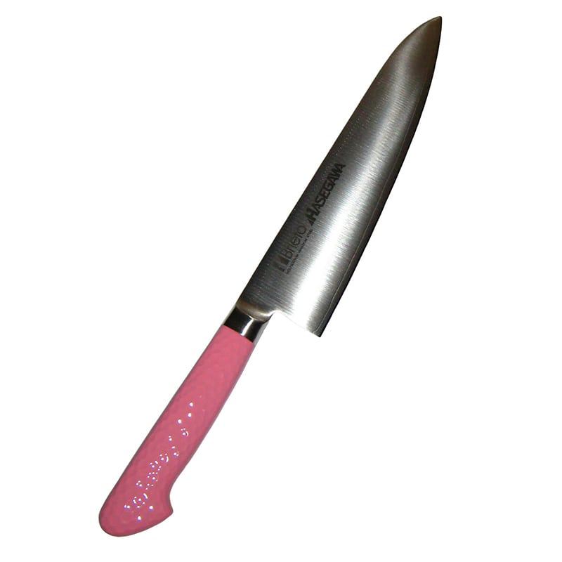 ハセガワ抗菌カラー庖丁牛刀MGK-2121cmピンク 1個(ご注文単位1個)【直送品】