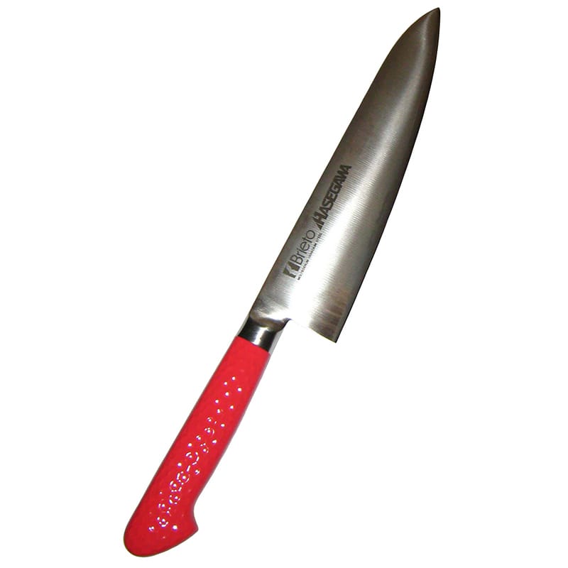 ハセガワ抗菌カラー庖丁牛刀MGK-2121cmレッド 1個(ご注文単位1個)【直送品】
