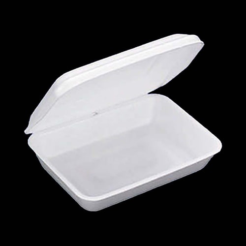 デンカポリマー 折蓋弁当容器 G-350 58530 1200枚/箱(ご注文単位1箱)【直送品】