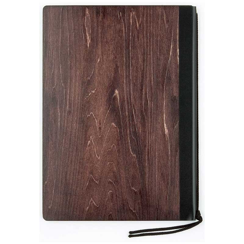 シンビ 木製メニューブック　♯1900-2 A4　4ページ ♯1900-2 1冊（ご注文単位1冊）【直送品】