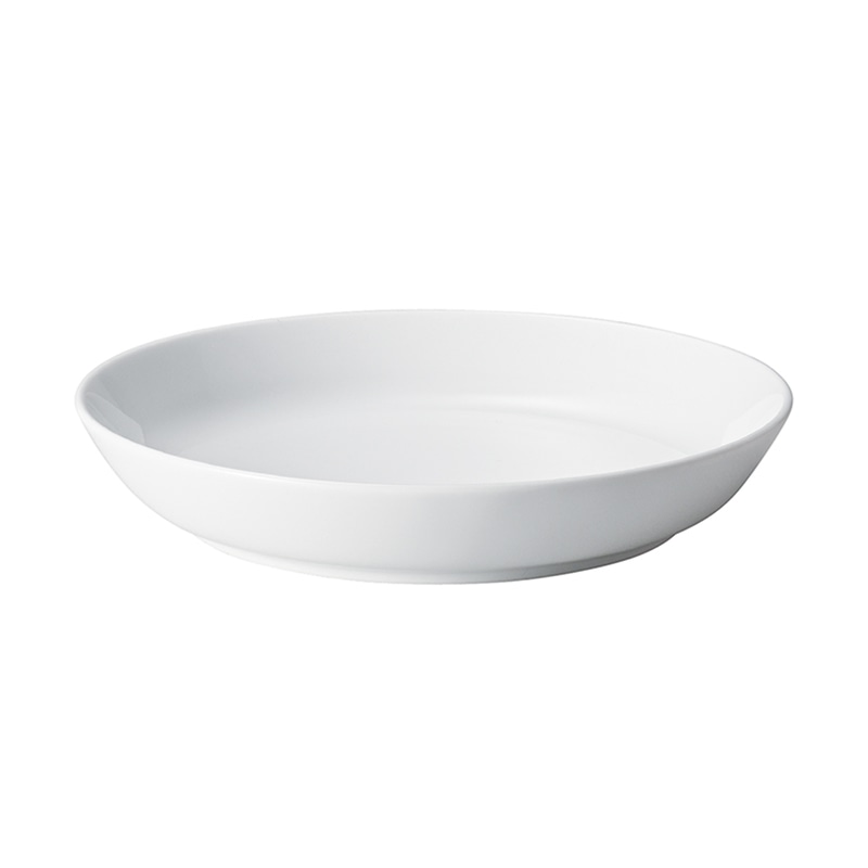 ミヤザキ食器 コスタヴェルデ ノルディカ ディーププレート 24cm ホワイト CV2432NO 1個(ご注文単位12個)【直送品】