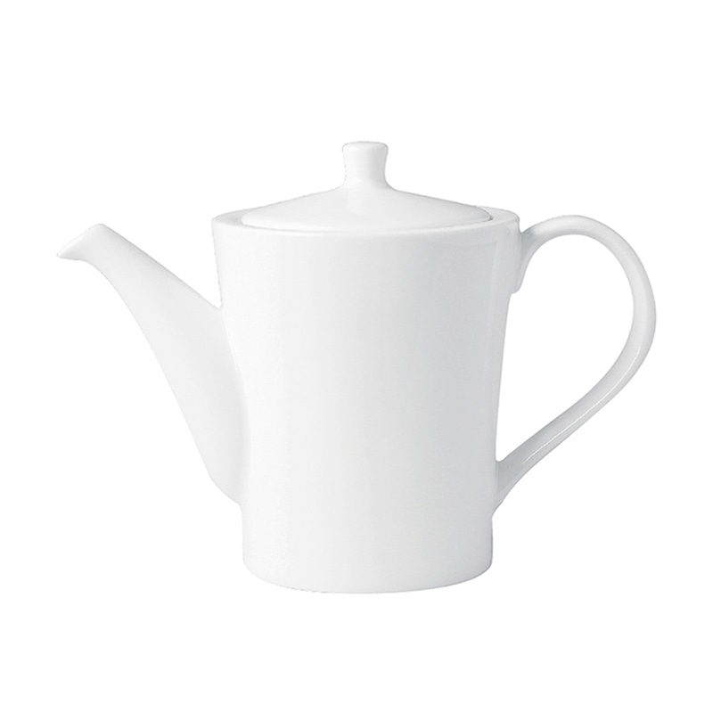 ミヤザキ食器 ラック ポーセレン ファインダイン コーヒーポット RA01406FDWH 1個(ご注文単位4個)【直送品】
