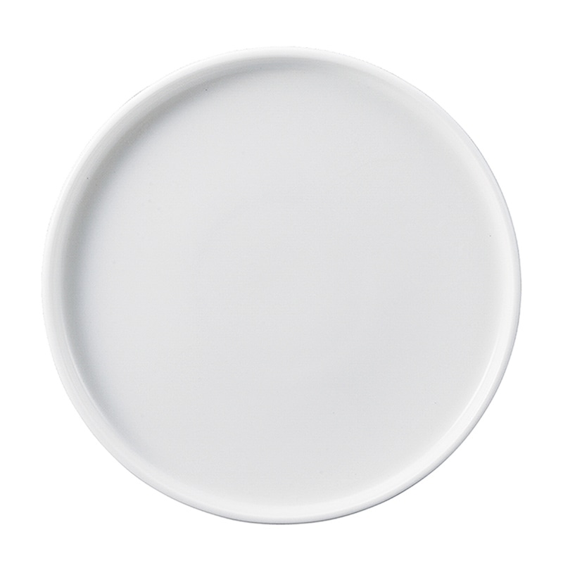 ミヤザキ食器 ラック ポーセレン ノルディック スタッカブルプレート 浅 27cm RA27701NRWH 1個（ご注文単位6個）【直送品】
