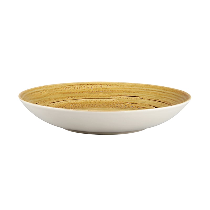 ミヤザキ食器 ラック ポーセレン スポット クーププレート 22cm クリーム RA22002SPCR 1個（ご注文単位12個）【直送品】