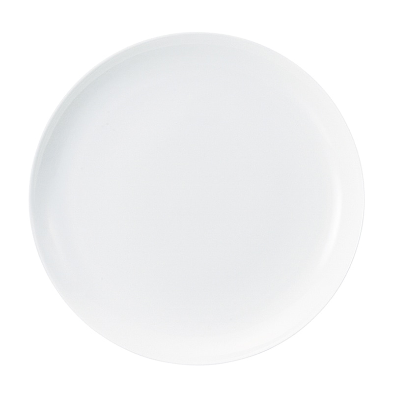 ミヤザキ食器 ラック ポーセレン ブラーボ ラウンドプレート 27cm RA27931BRWH 1個（ご注文単位12個）【直送品】