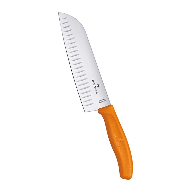 ビクトリノックスFC三徳庖丁プラスオレンジ6.8526.17L9E　1個（ご注文単位1個）【直送品】
