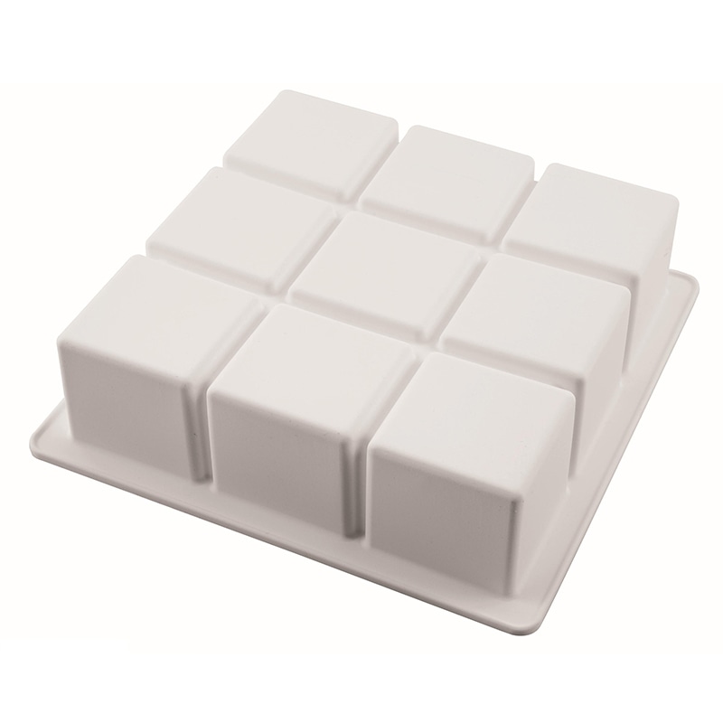 パシフィック洋行　製菓シリコン型　トルタフレックス キュービック 2SI-CUBIK　1個（ご注文単位1個）【直送品】