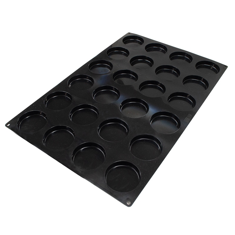 パシフィック洋行　製菓シリコン型　ディスコ　75×15 24取 2SI-SQ077　1個（ご注文単位1個）【直送品】