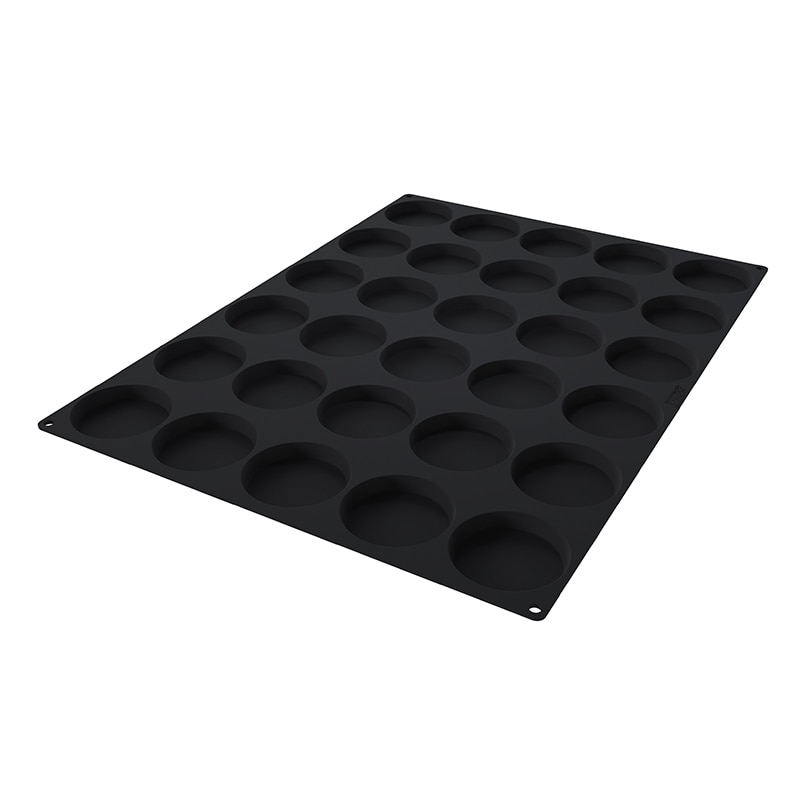 パシフィック洋行　製菓シリコン型　フロランティーヌ 30取 2SI-SQ082　1個（ご注文単位1個）【直送品】