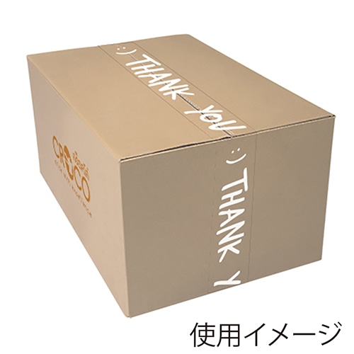 古藤工業 印刷OPPテープ フランク Thank You 1巻(ご注文単位6巻)【直送品】